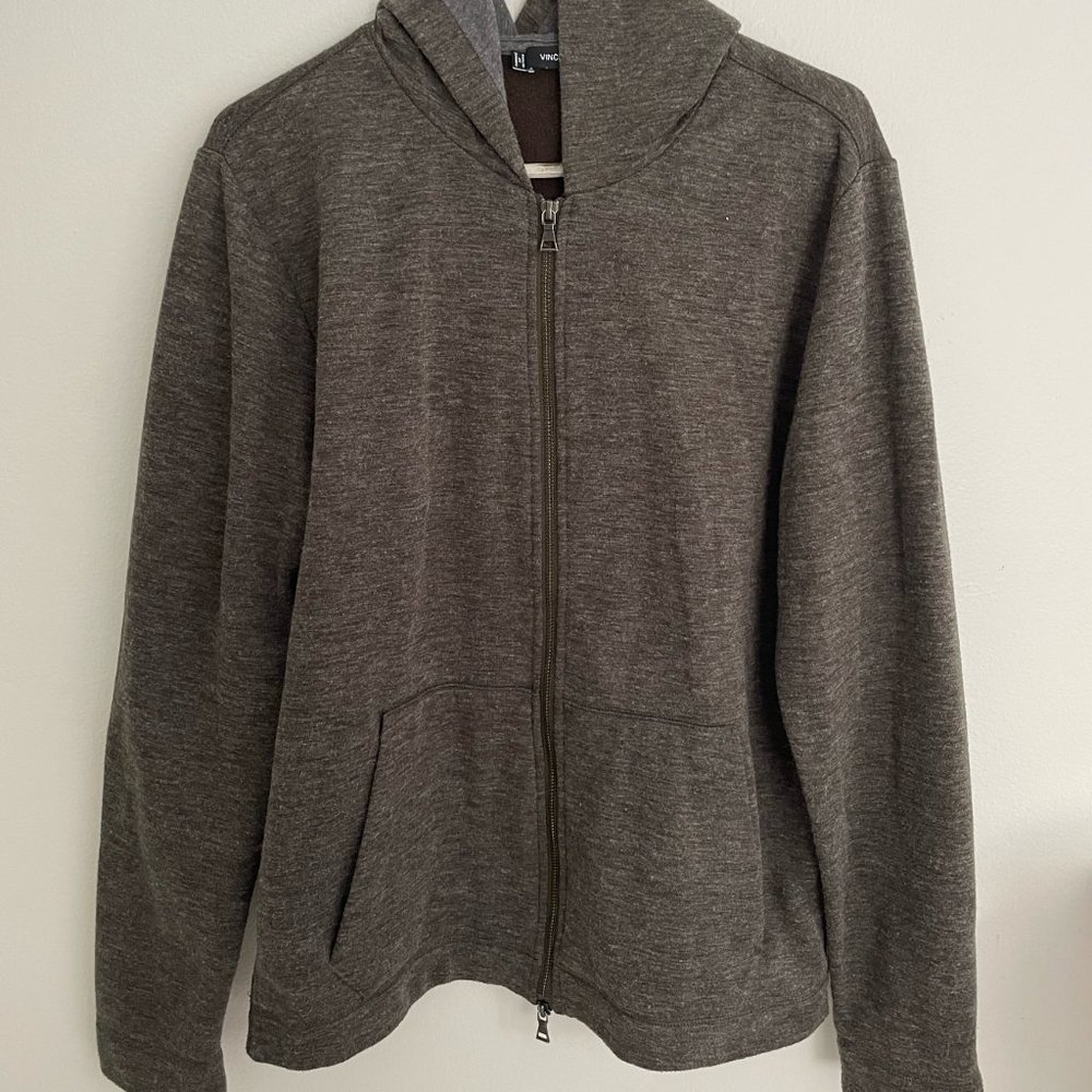 Vince Mens Zip Up | Medium